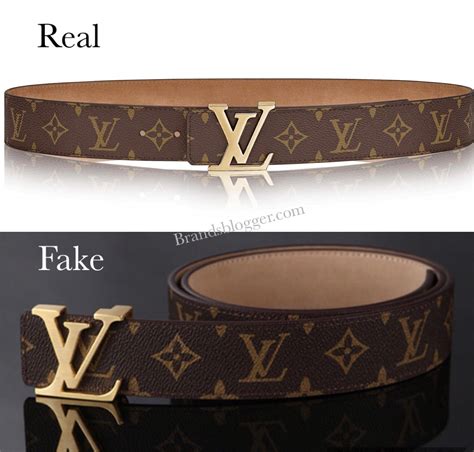 HOW TO SPOT A FAKE LOUIS VUITTON BELT .